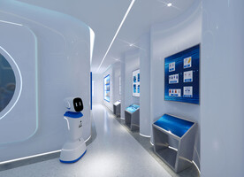 展厅通道效果图