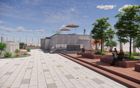 空中花园效果图