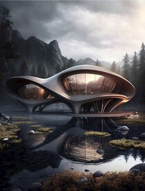 森林中的别墅设计