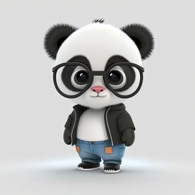 萌萌的熊猫宝宝