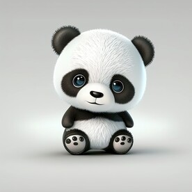 可爱的大熊猫