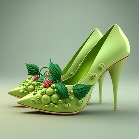 水果高跟鞋
