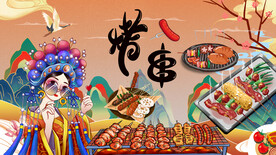 国潮撸串烧烤