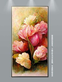 美式花卉装饰画