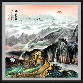长城国画