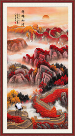 玄关山水画