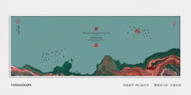 现代抽象装饰画