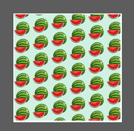 卡通西瓜底纹