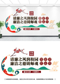 校园廉政文化墙