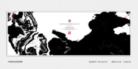 水墨山水装饰画