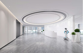 现代风格前台效果图