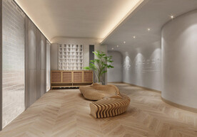 瑜伽室休闲区效果图