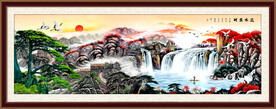 山水国画