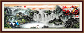 国画山水画