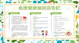 心理健康教育宣传栏