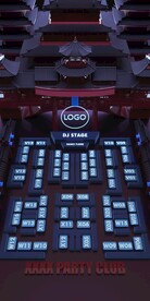 夜店酒吧夜场阁桌位卡座应急模板