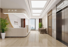 医院护士站效果图