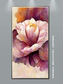 现代华丽花卉静物装饰画