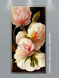 欧美华丽高端复古风花卉油画