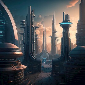 智慧城市效果图