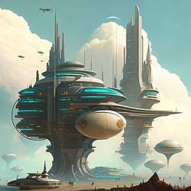 智慧城市效果图