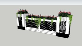 PVC花箱洛洛克长条