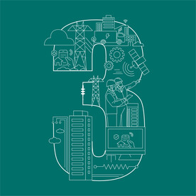 国家电网电力线描数字