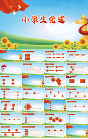 小学生党支部党建党政动态ppt