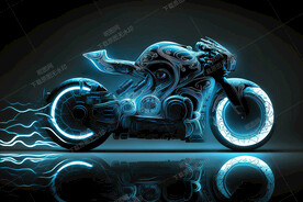 未来概念摩托车