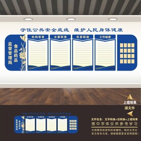 食品药品安全四个最严文化墙