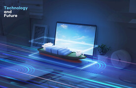 电商物流海运海报模板设计