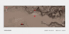 中国风玄关意境装饰画