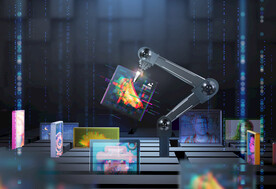 科技智能机器人海报模板设计