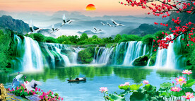 山水风景画