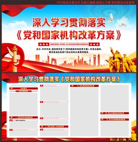 党和国家机构改革方案