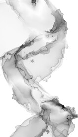 线条水墨意境抽象画