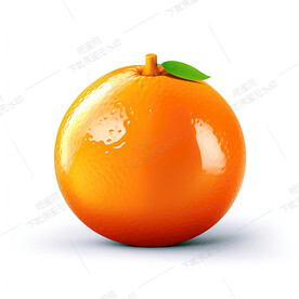 卡通橙子