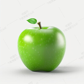 一个青苹果