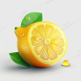 卡通柠檬