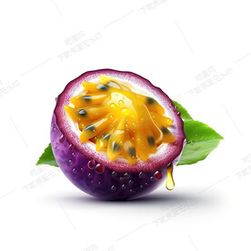 高清卡通百香果