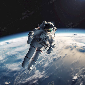 宇航员太空漫步