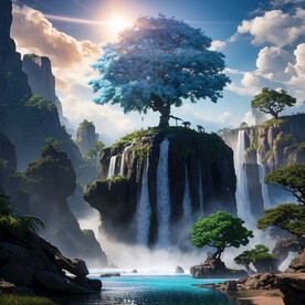 梦幻风景图片