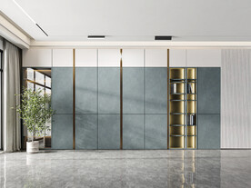 现代客厅背景墙