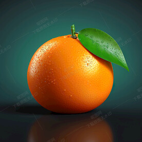 一个橘子