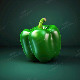 高清的卡通青椒