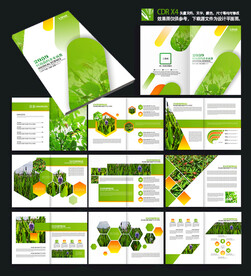 绿色环保茶叶企业画册