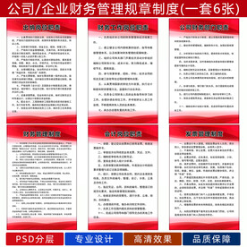 财务管理制度牌