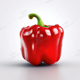 高清红青椒