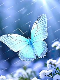 蓝色蝴蝶