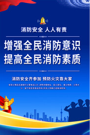 社区企业消防安全宣传